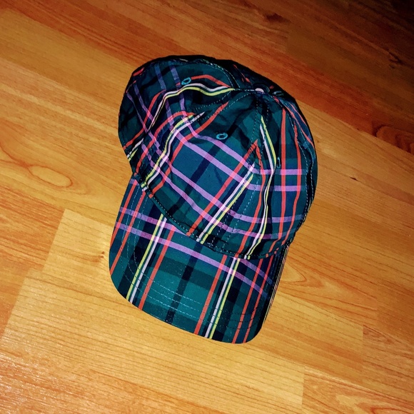 J. Crew Accessories - J. Crew Women's Plaid Print Baseball Hat